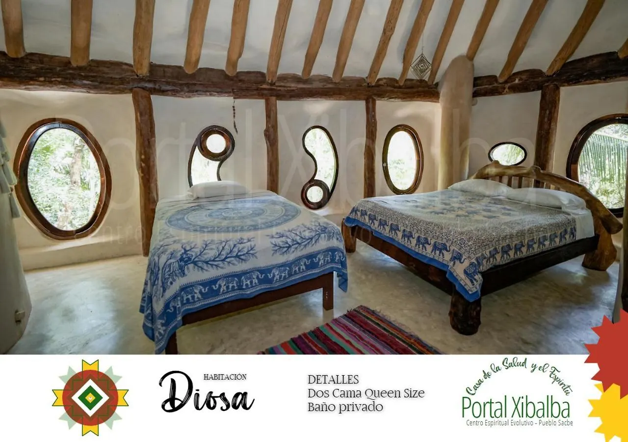 Campsite Portal Xibalba Hotel Playa del Carmen Mexico